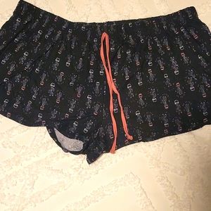XOXO cactus print PJ shorts